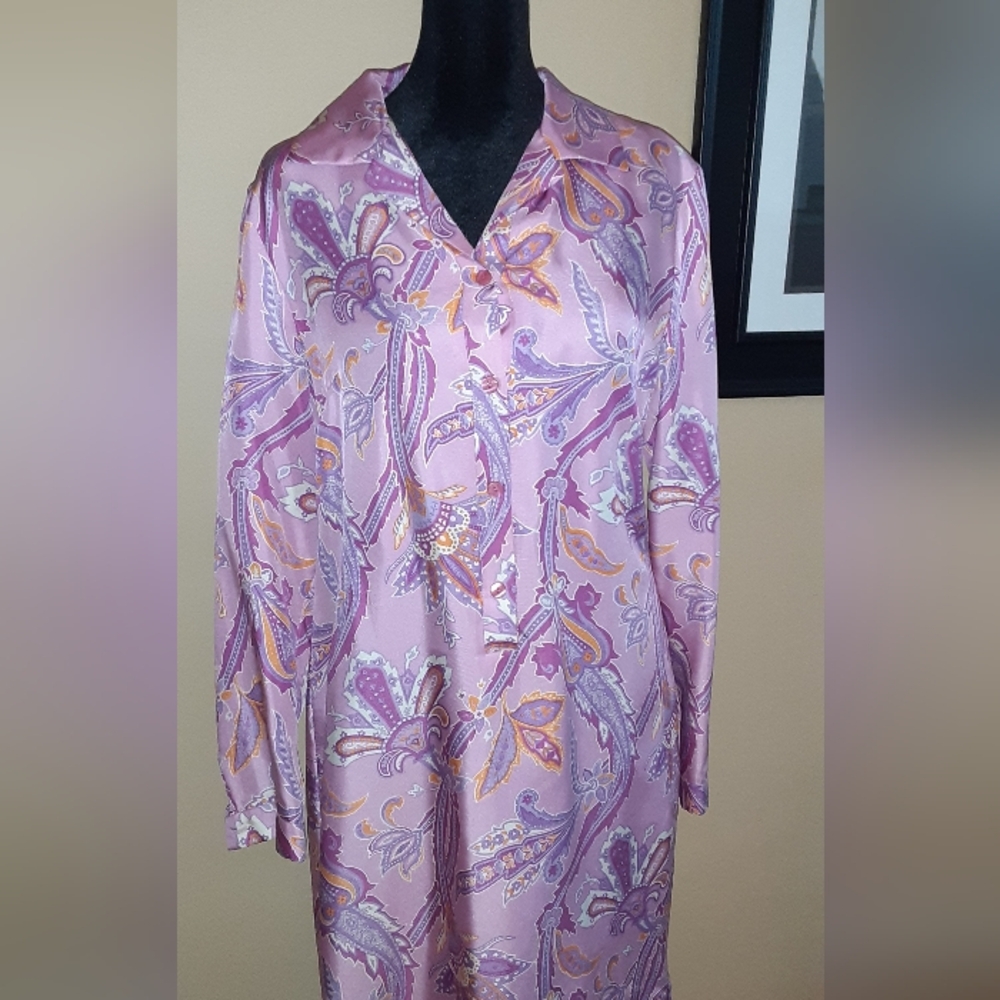 VINTAGE BOB MACKIE SILK DRESS